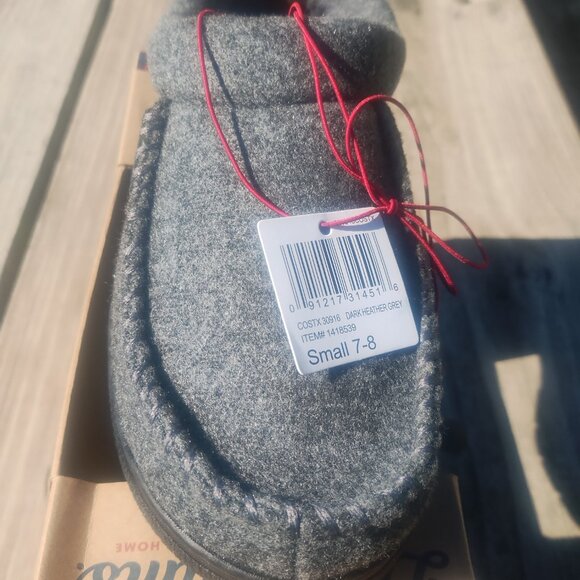 Men's Dearfoams Memory foam slippers sz 8 - Picture 3 of 7